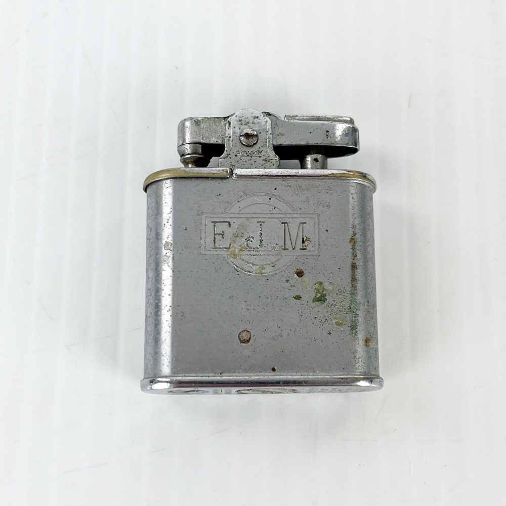 Vintage Ronson Silver Tone Whirlwind Imperial AS IS
